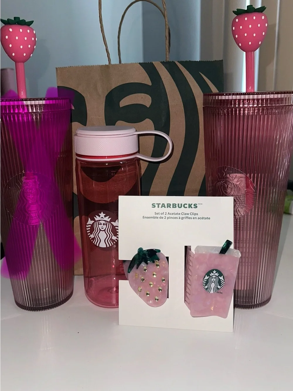 Starbucks Pink collection